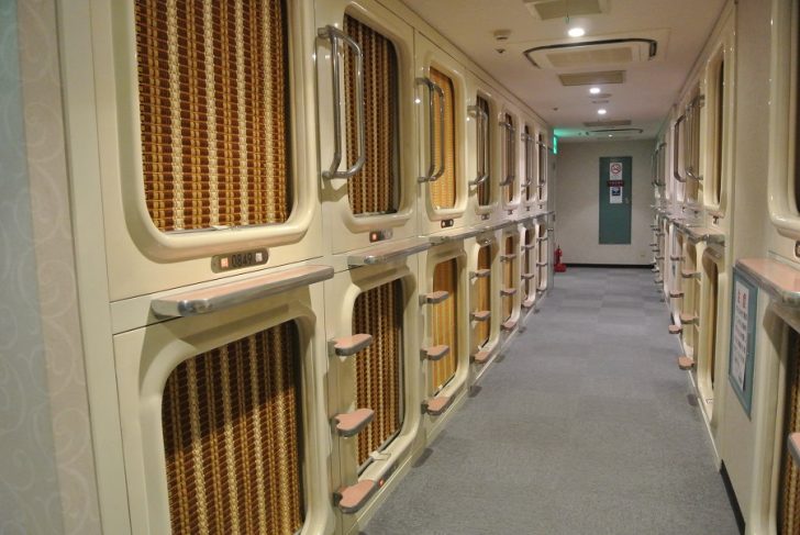 You'll feel like starting up a capsule hotel business in your country.